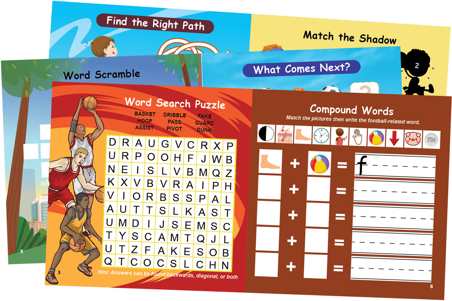 Sports Mini Activity Books 12-pack